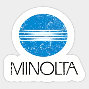 Minolta Sticker
